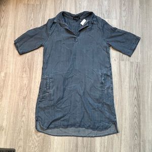 Blue Jean Short Sleeve Dress